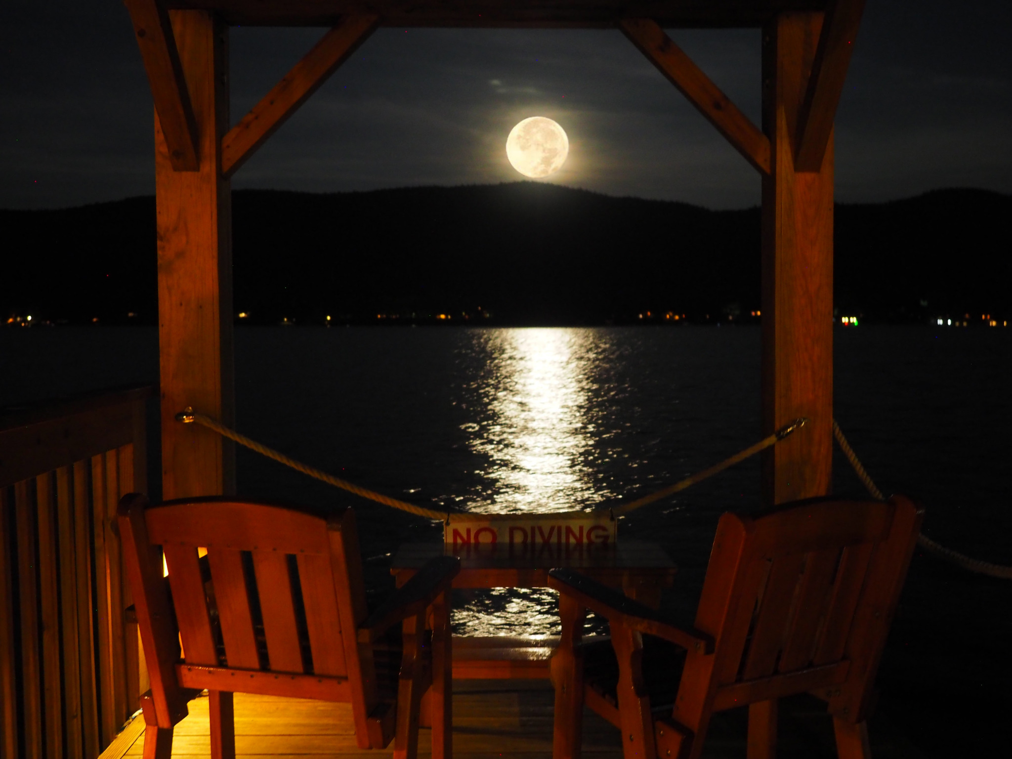 Deck at Night