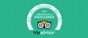 TripAdvisor Certificate of Excellence